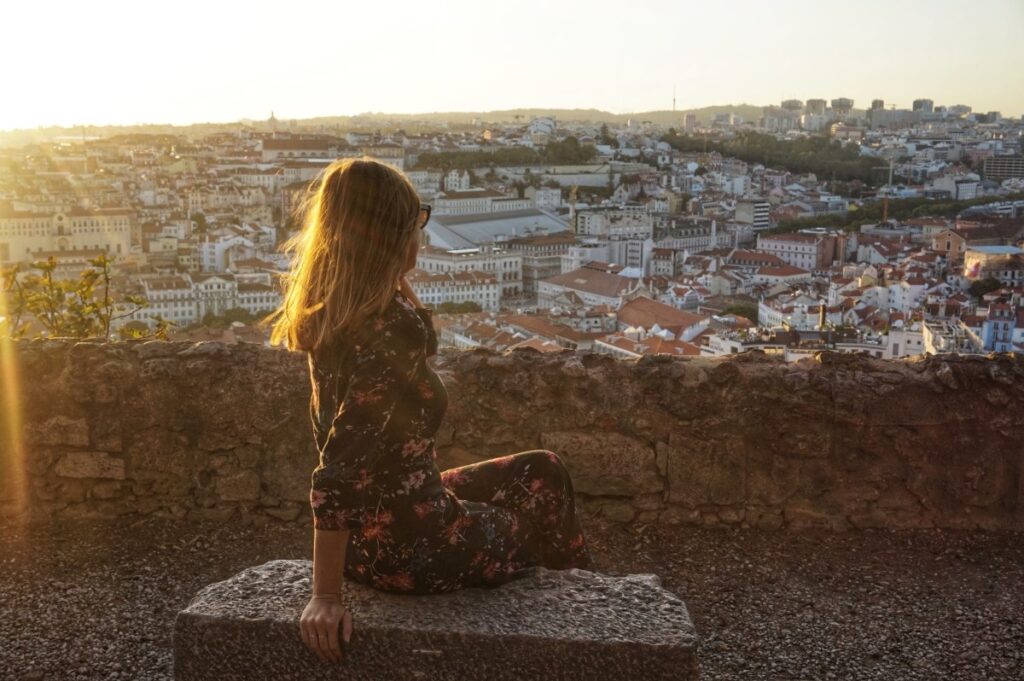 Widok na Lizbonę