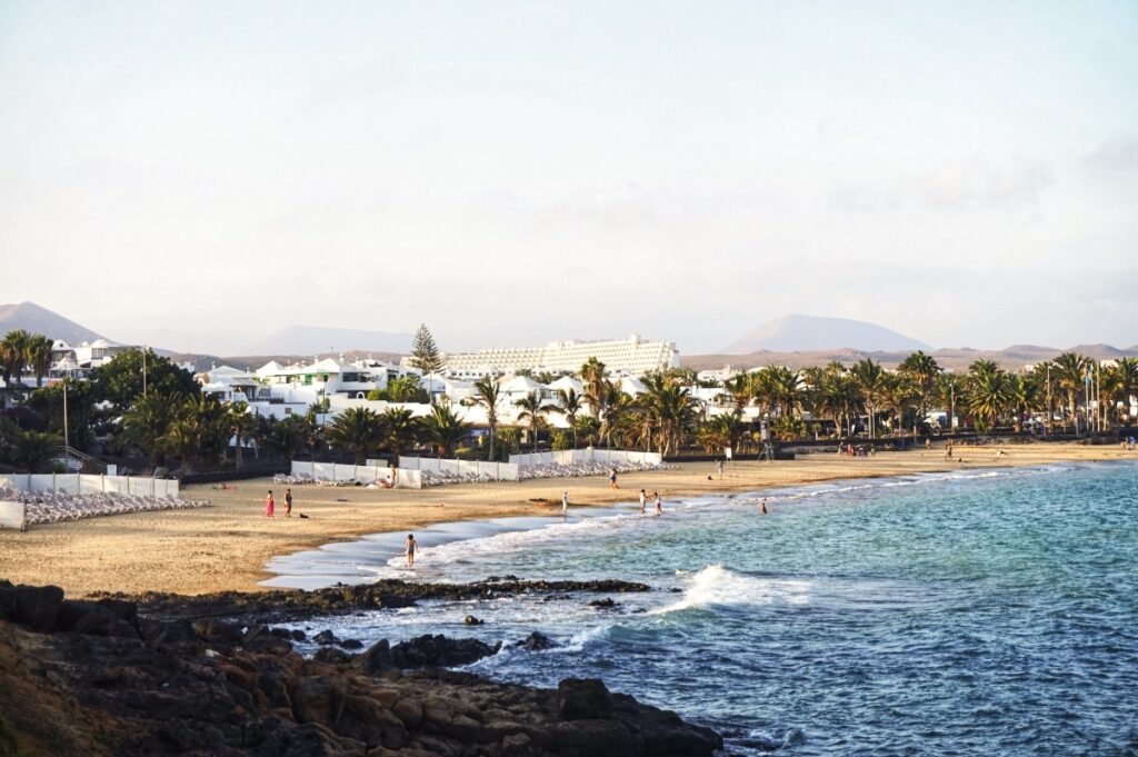 Widok na Costa Teguise - Lanzarote