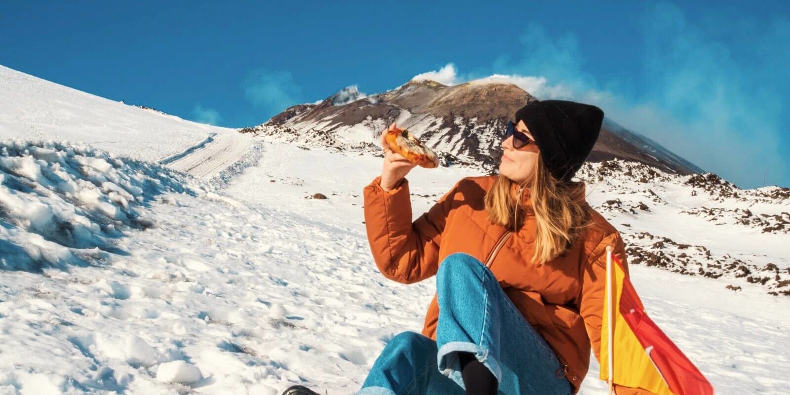 Etna zimą