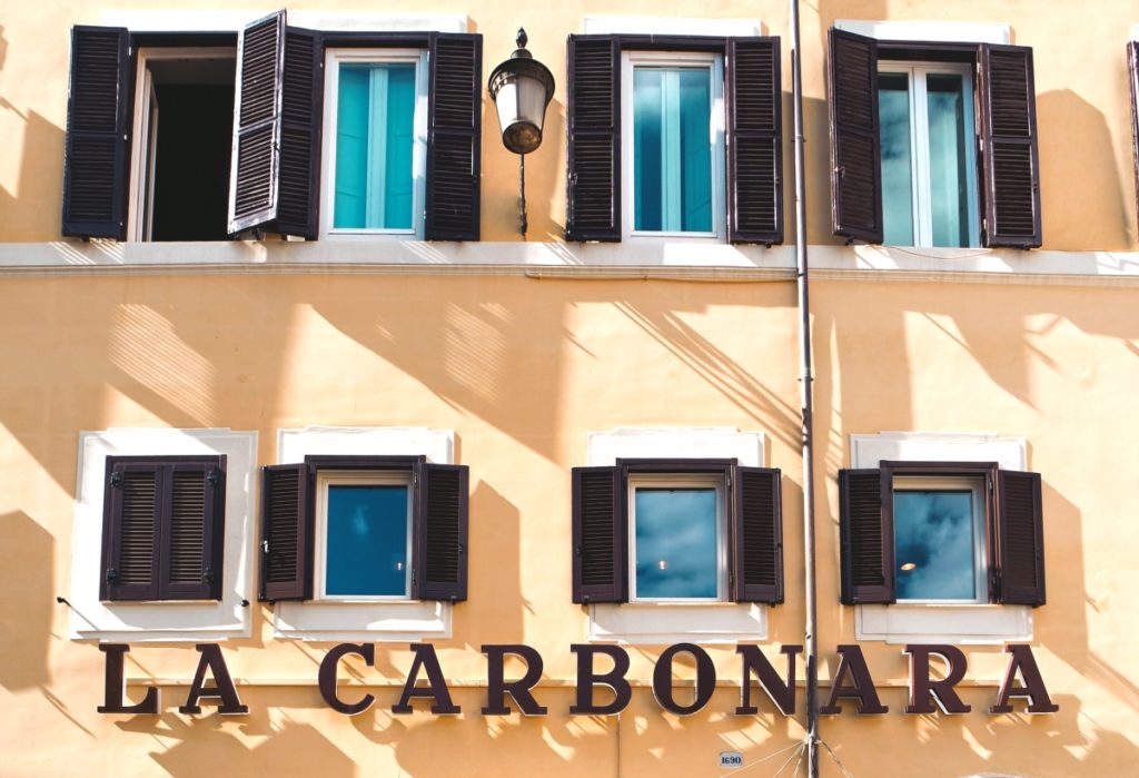 prawdziwa rzymska Carbonara