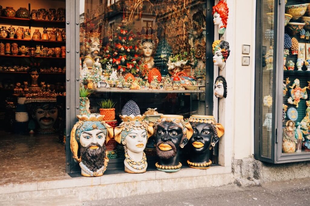 Ciekawostki o Sycylii - głowa Maura