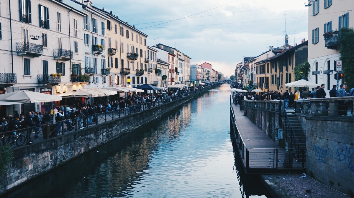 Dzielnica Navigli w Mediolanie