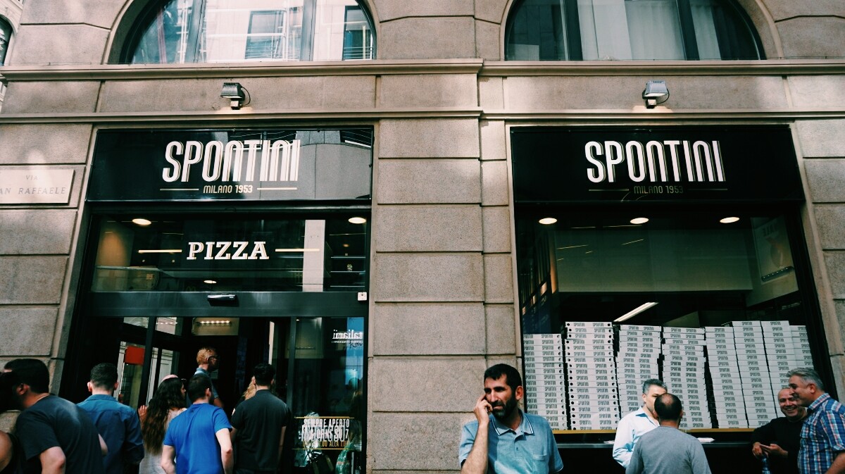 Pizzeria Spontini w Mediolanie
