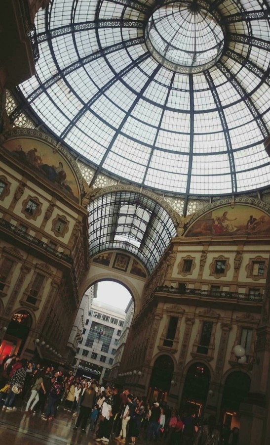 Galleria Vittorio Emanuele w Mediolanie