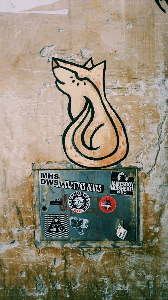 Zdjęcie street-artu w Pizie