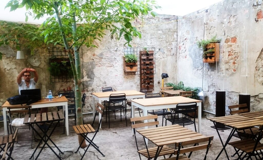Ogórdek w Sit'n'breakfast we Florencji