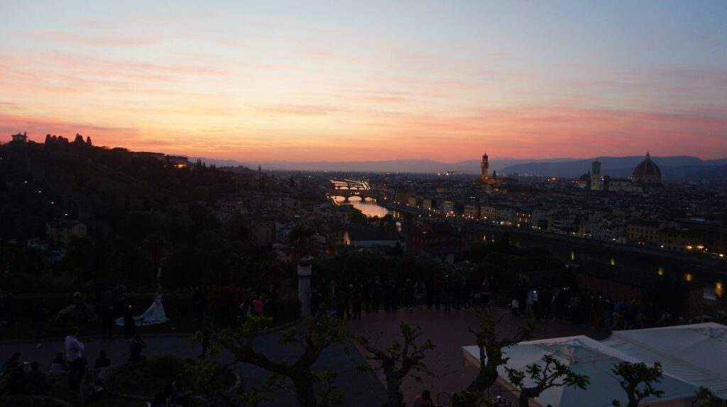 Widok na Florencję z Piazzale Michelangelo