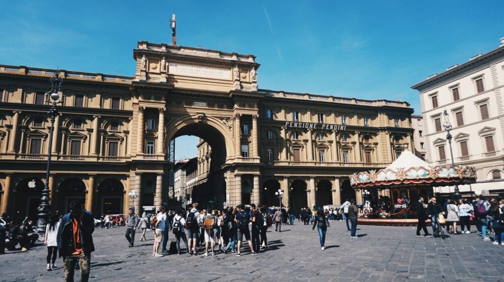 Piazza della Repubblica we Florencji