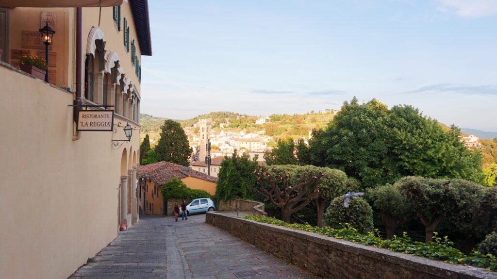 Widok na miasteczko Fiesole