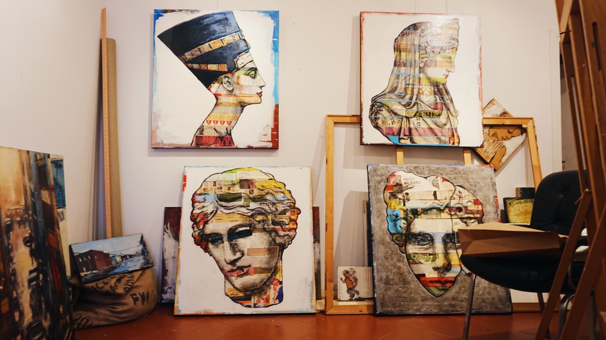 Pracownia street-artowej artystki Carli Bruttini