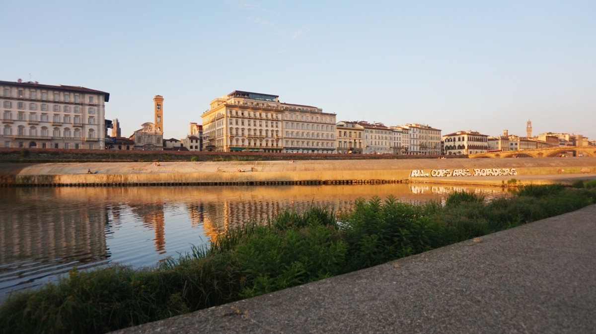 Rzeka Arno we Florencji