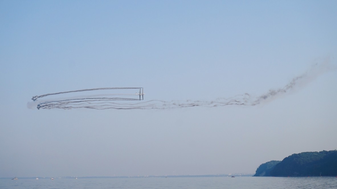 Aerobaltic 2017 w Gdyni, pokaz lotniczy