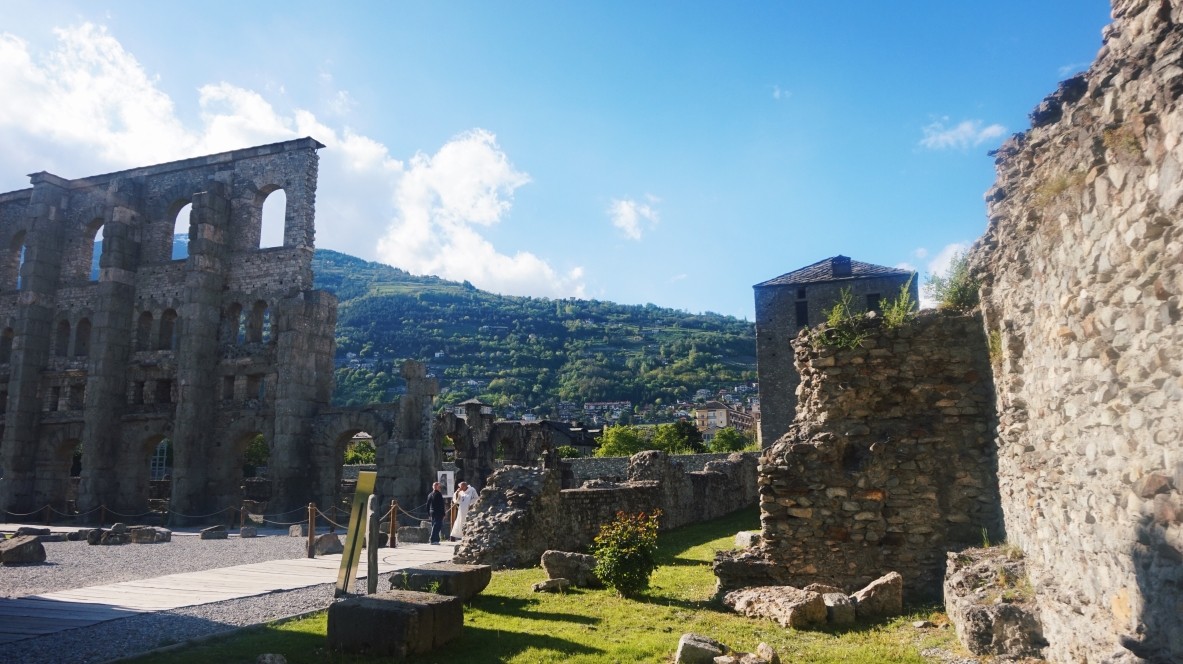 Aosta - mały Rzym