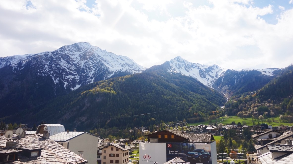 Mountains in Aosta Valley