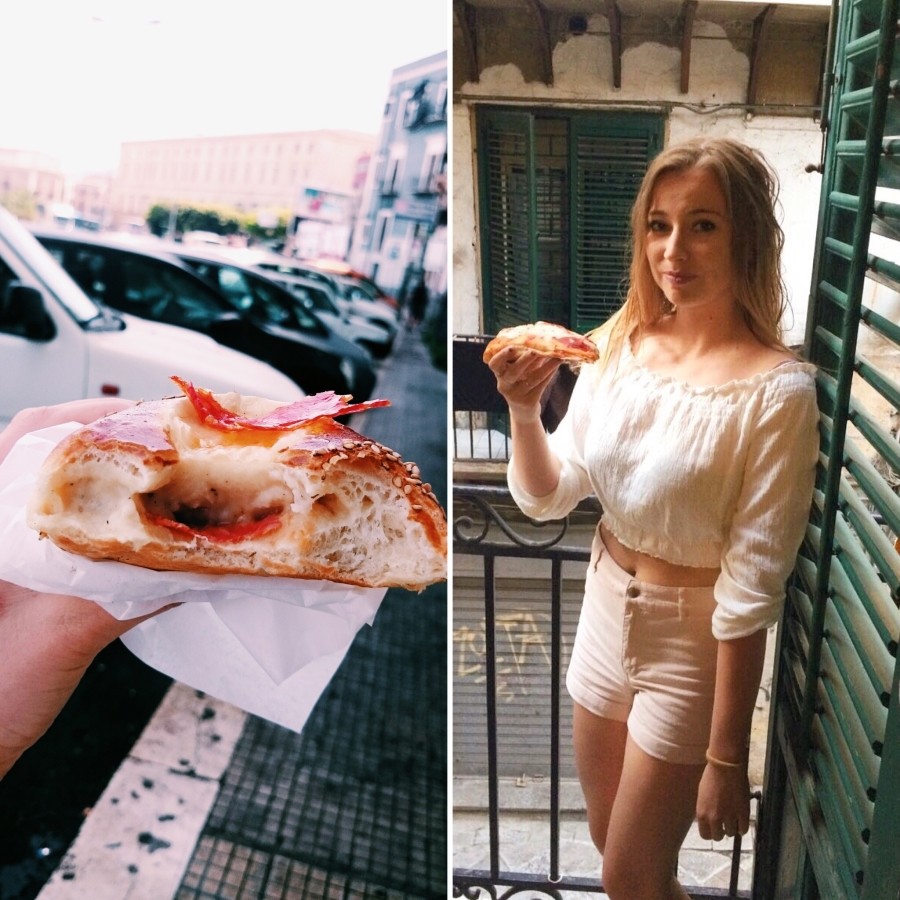 Jedzenie w Palermo, pizza i nie tylko
