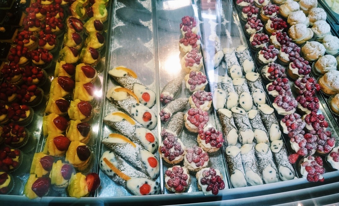 Sicilian sweets in Palermo
