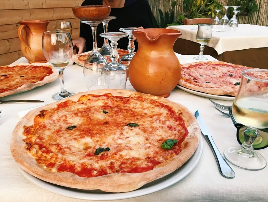 Pizza w Santa Domenica
