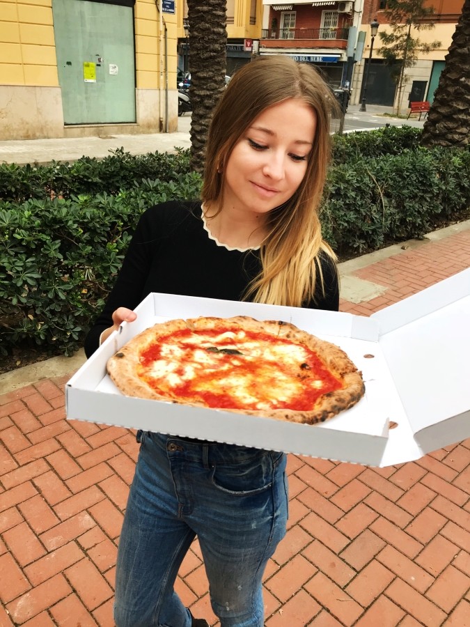 Pizza neapolitańska w Walencji