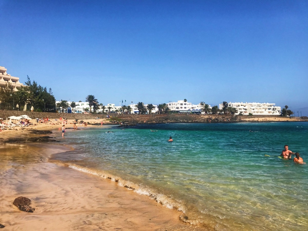 Plaże na Costa Teguise