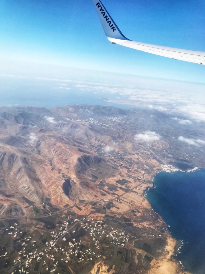 lądowanie na Lanzarote