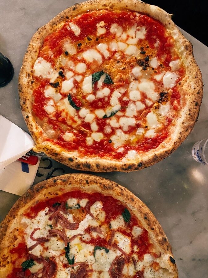pizza in Naples