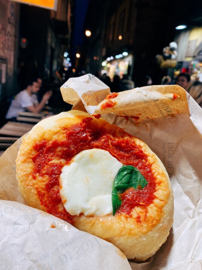 la Montanara, pizza, Naples