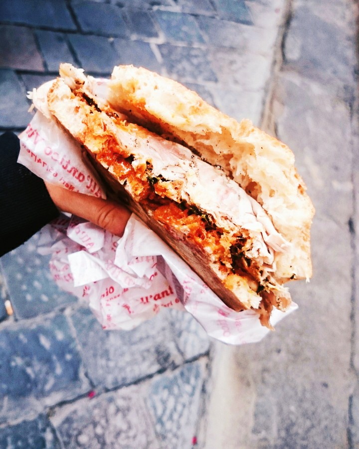 Panino in All'Antico Vinaio 