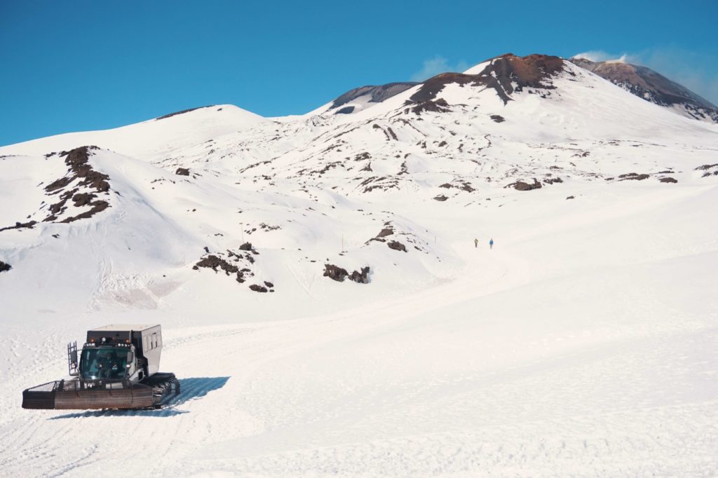 Etna during the winter