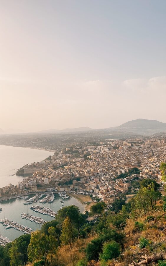 The Zingaro Reserve, report from the Sicilian paradise, sunset