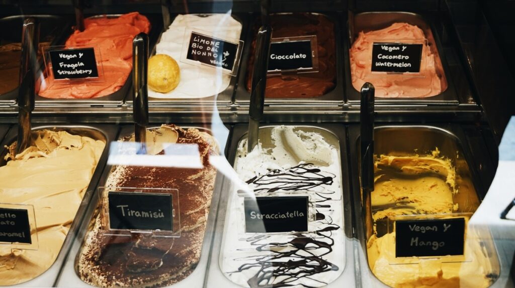 Ice-creams in My Sugar in Florence