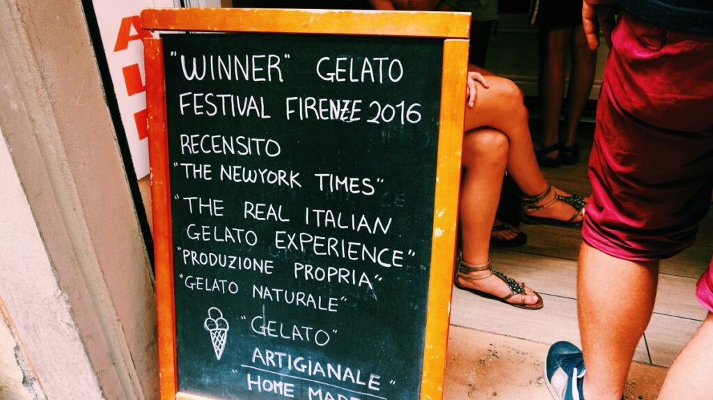 My sugar - tasty gelateria in Florence