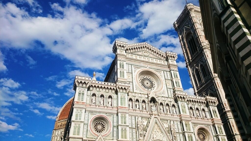 The photo of Duomo in Florence,, Italy