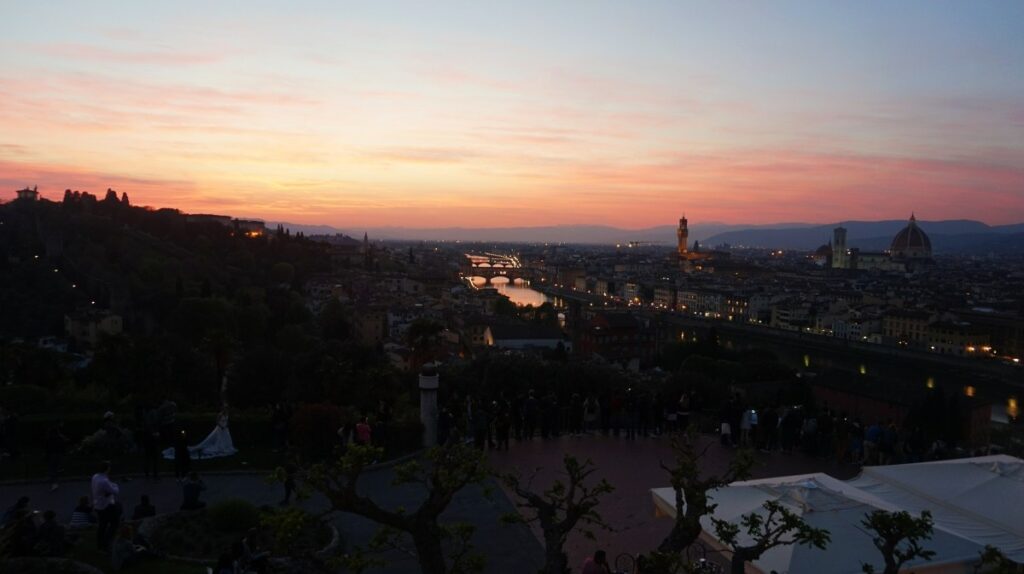 View of the Florence from Piazzale Michelangelo