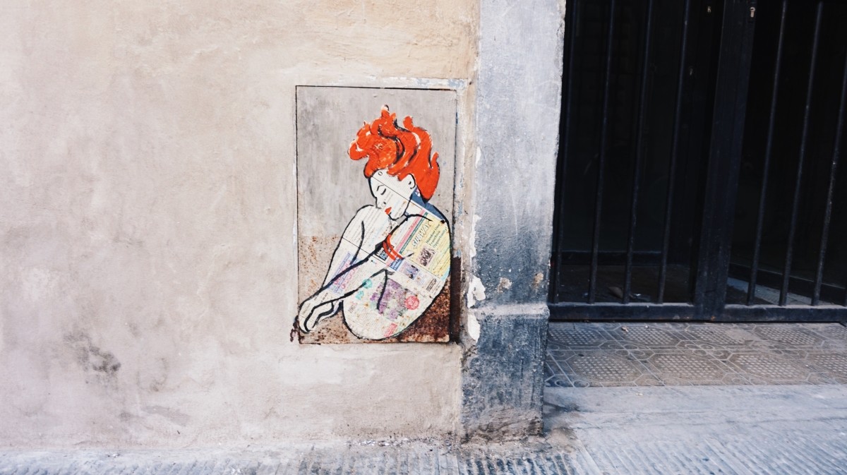 Work of Carla Bruttini - street-art in Florence