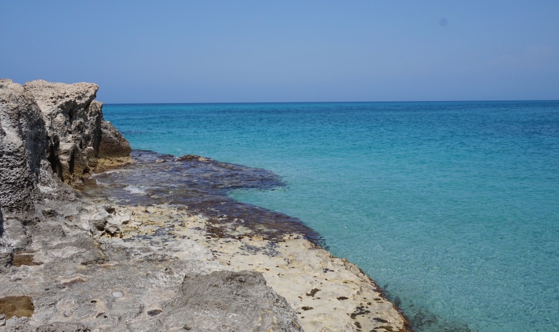 Amazing sea in Tropea in Calabria