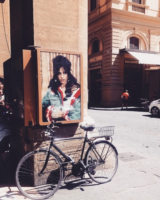 Guess commercial in Florence