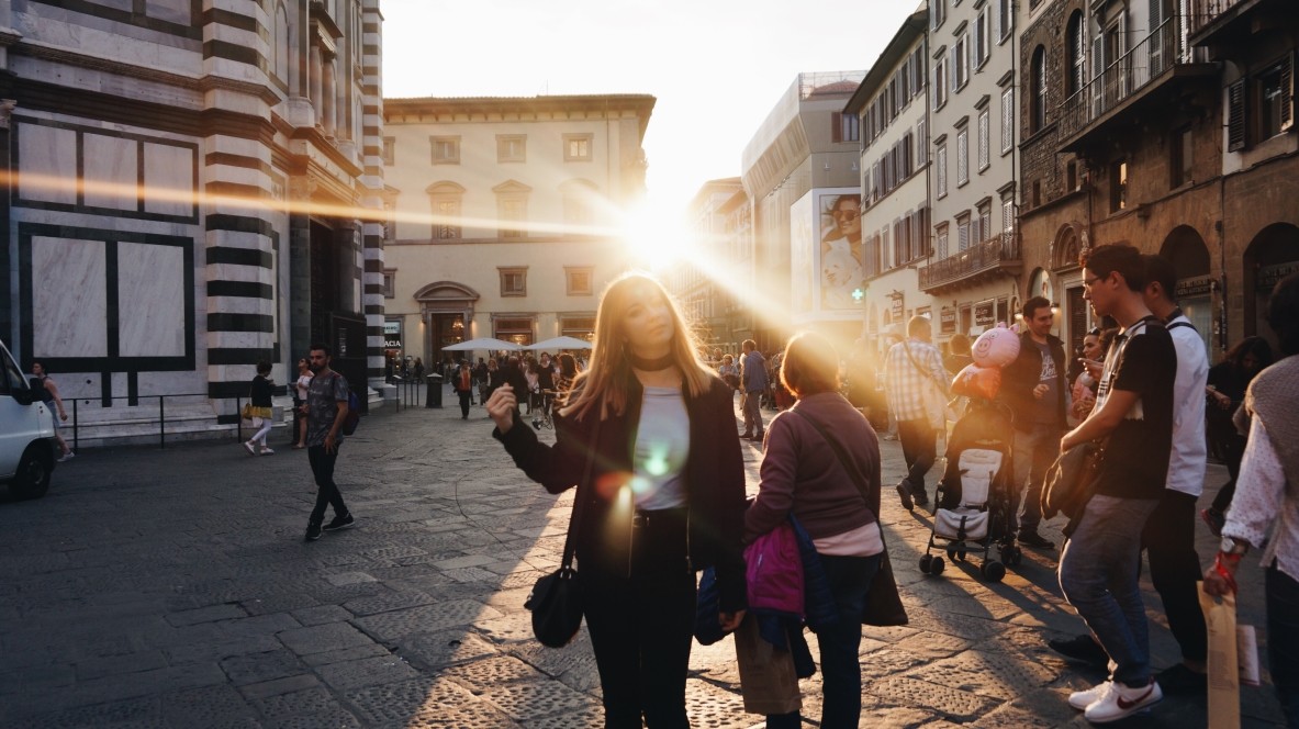 Sunset and Santa Maria del Fiore