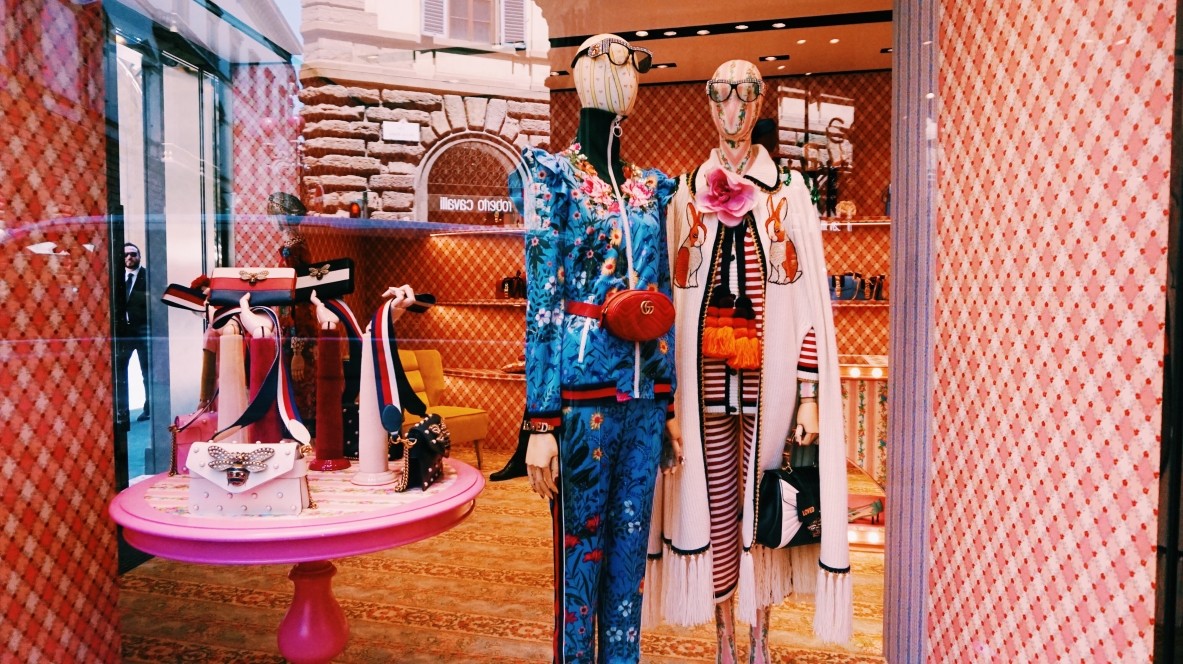 Beautiful window shops in Florence