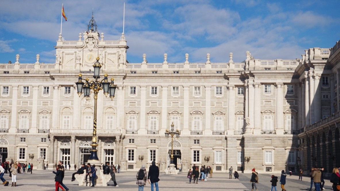 Internship in Madrid, Palace Royal