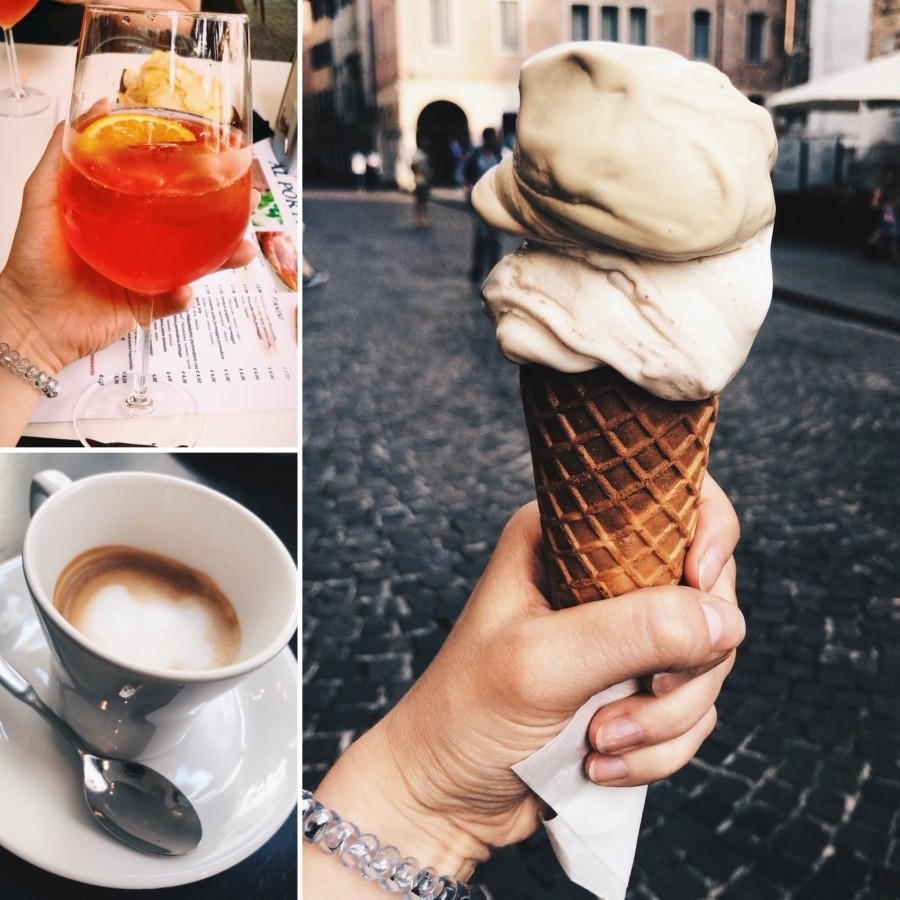 Italian lifestyle in Treviso - Aperol and ice-creams