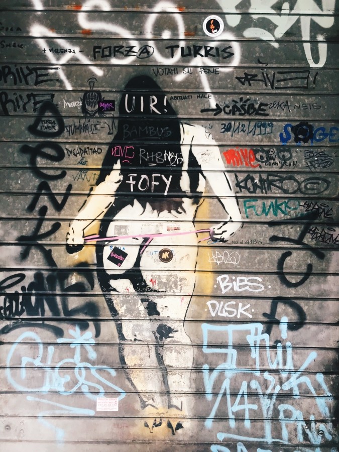 Street-art in Naples 