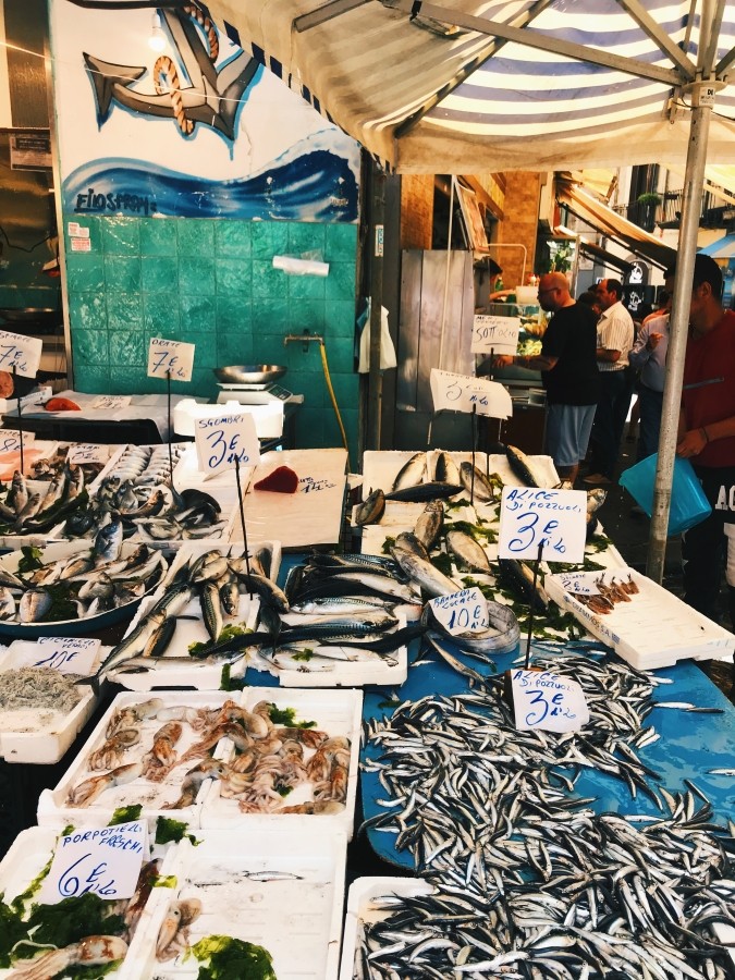 Market in Naples 