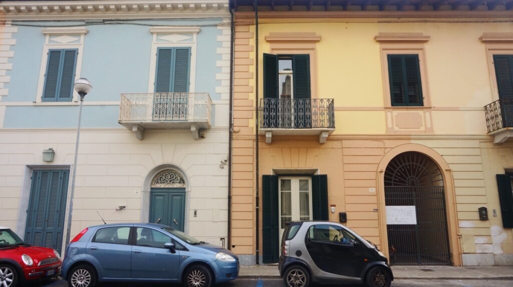 Nice buildings in Viareggio