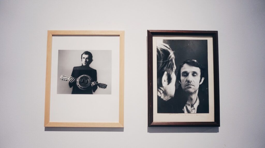 Photos in the Novecento Museum in Florence
