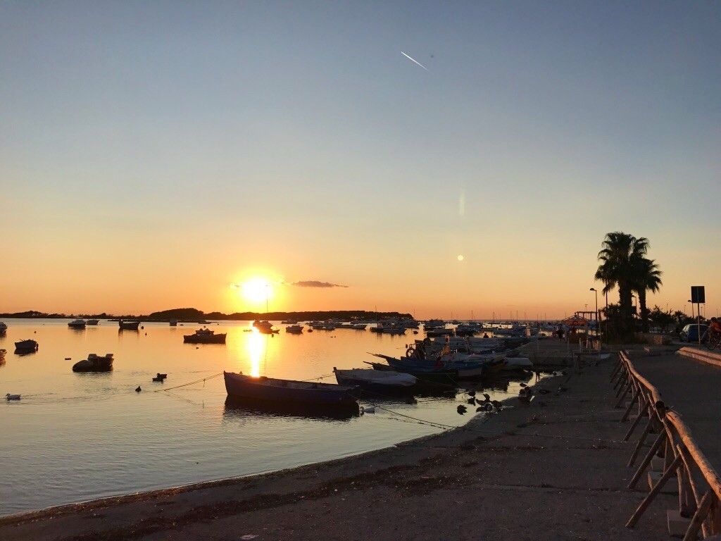 Sunset in Porto Cesareo