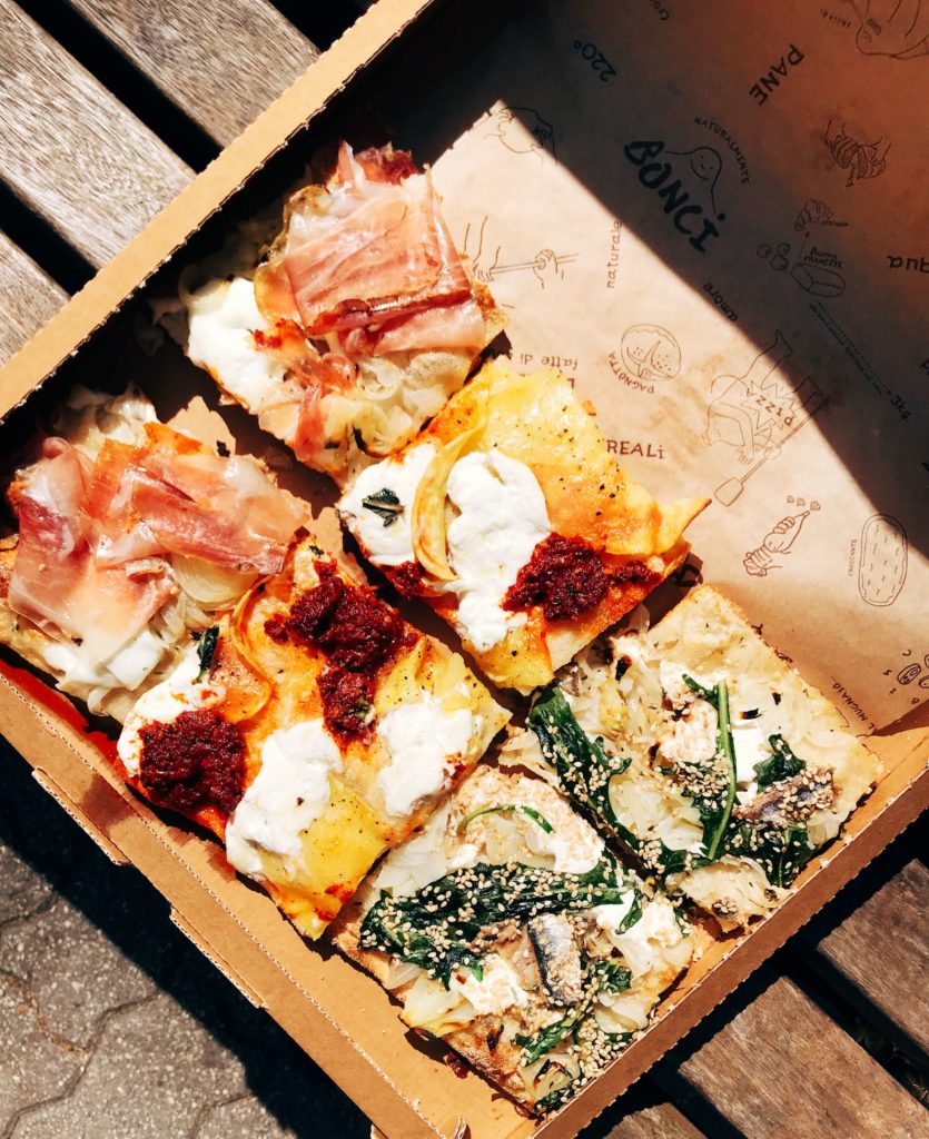 best pizza in Rome - from Bonci