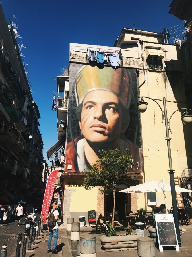 Amazing street-art in Naples