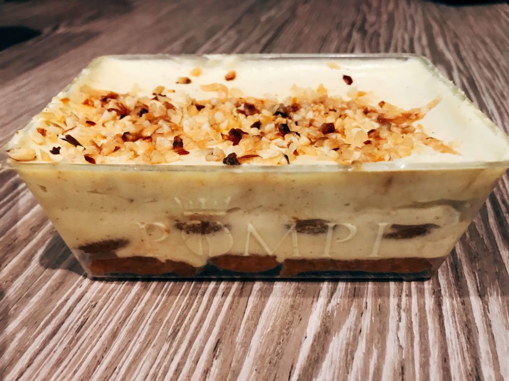Best tiramisu in Rome from Pompi