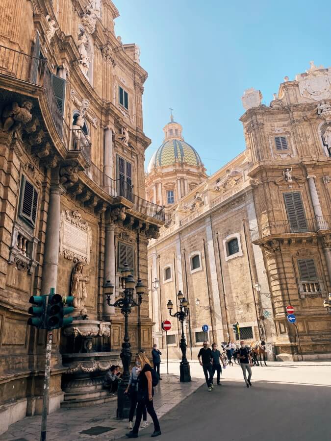 Quattro Canti Square, Palermo